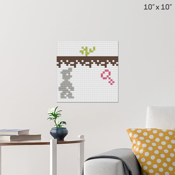 Manic Miner Brick Poster