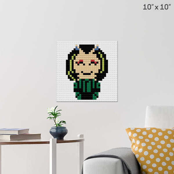 Mantis Brick Poster