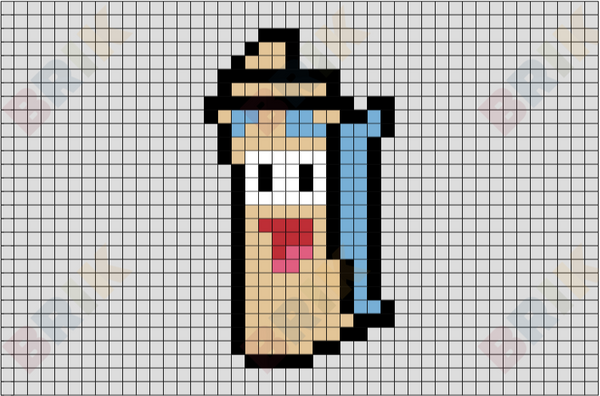 Map Pixel Art