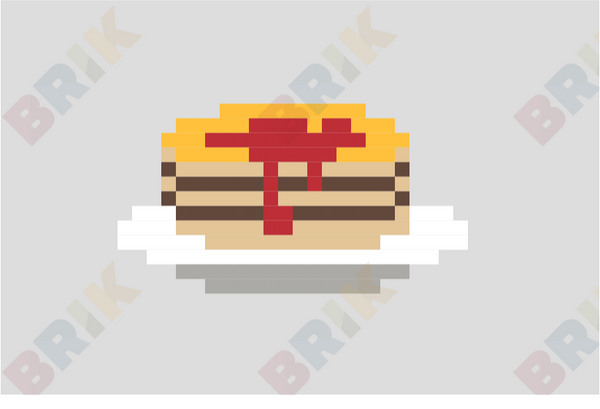 Maple Syrup Pixel Art