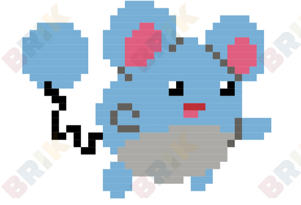 Marill Pixel Art