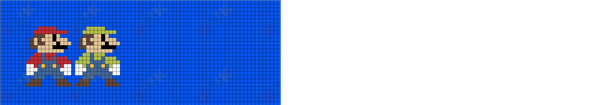 Mario Bros Pixel Art