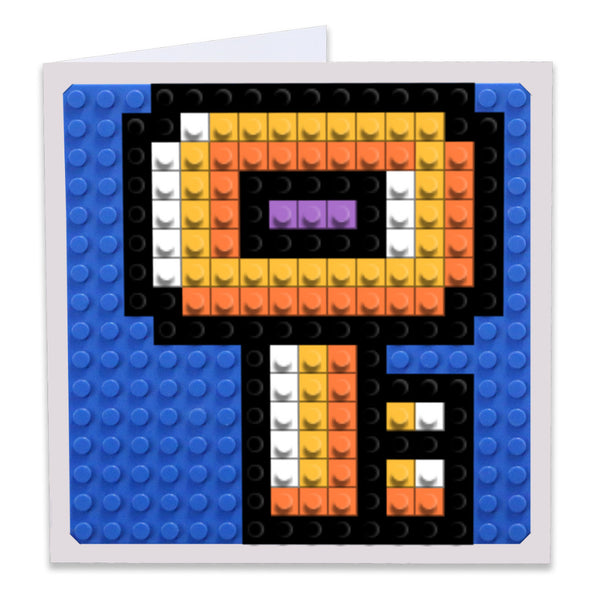 Mario Key Greeting Card