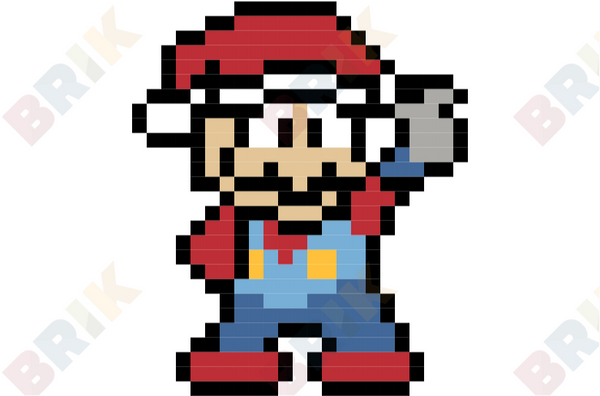 Mario Pixel Art