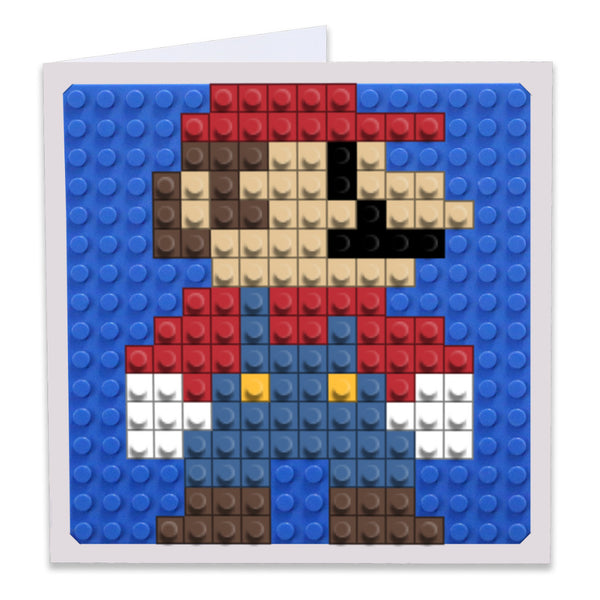 Mario Greeting Card