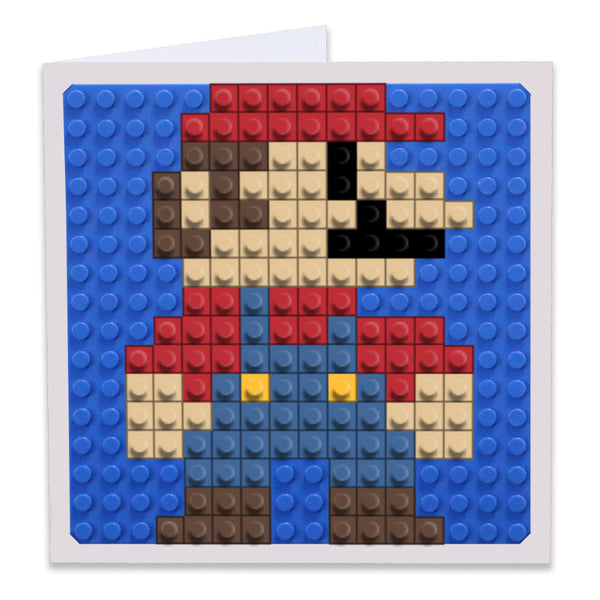 Mario Greeting Card