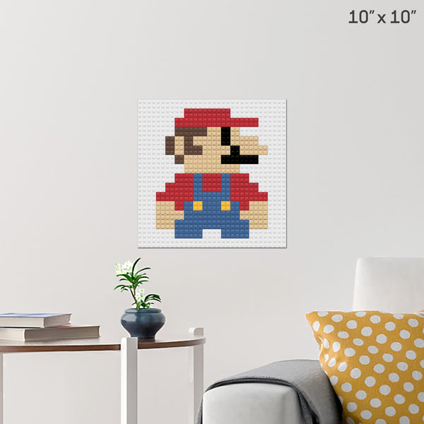 Mario Brick Poster