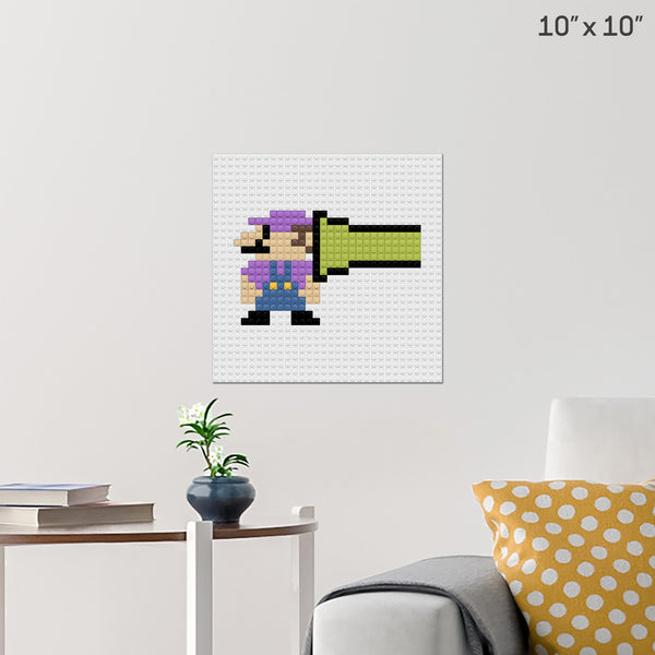 mario Brick Poster