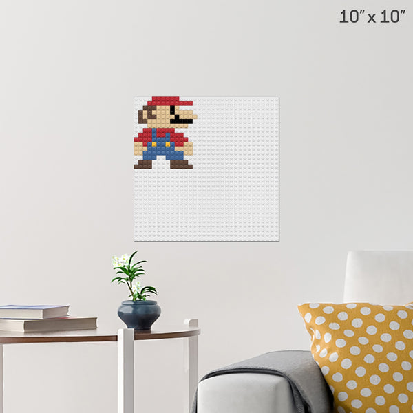 mario Brick Poster