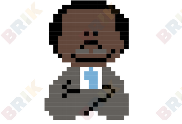 Martin Luther King Jr. Day Pixel Art