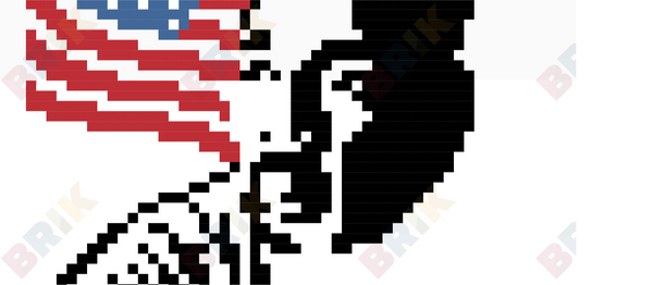 Martin Luther King Jr. Pixel Art