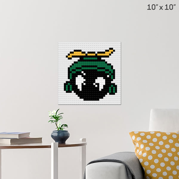 Marvin the Martian Brick Poster