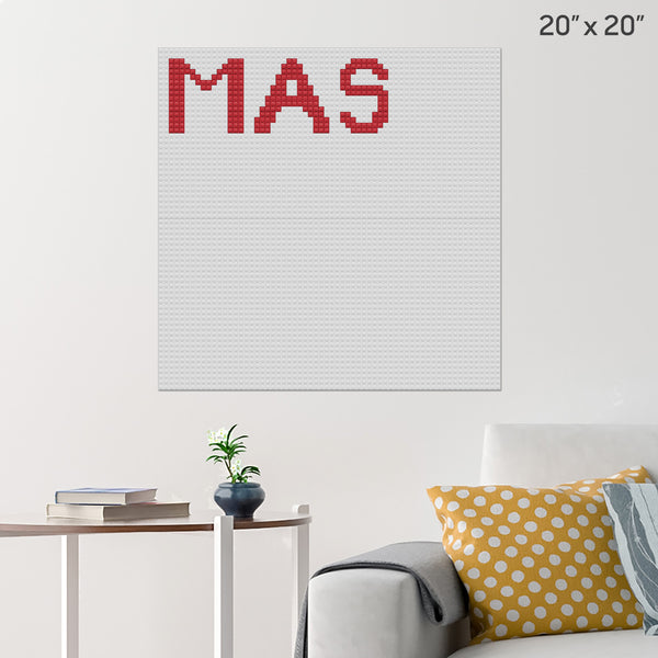 MAS Brick Poster