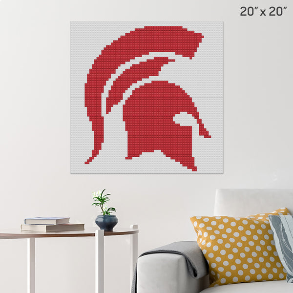 Mascot Brick Poster