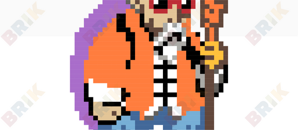 Master Roshi Pixel Art
