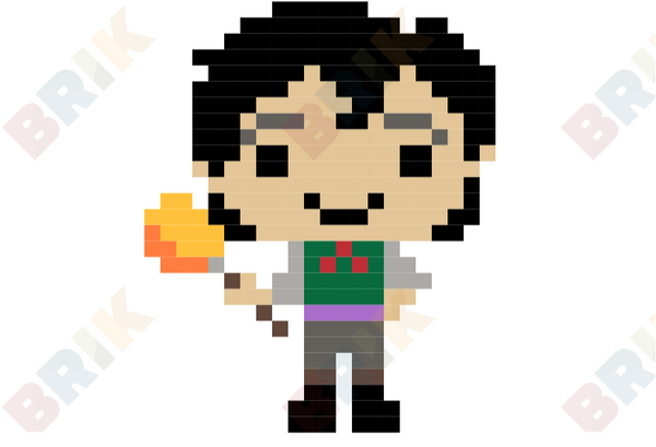 Mateo de Alva Pixel Art