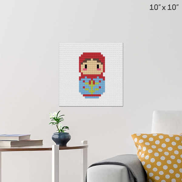 Matryoshka6 Brick Poster