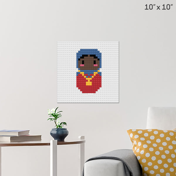 Matryoshka8 Brick Poster