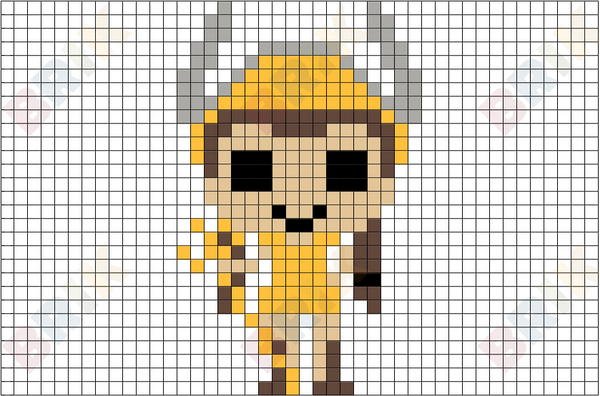 Maude Lebowski Pixel Art