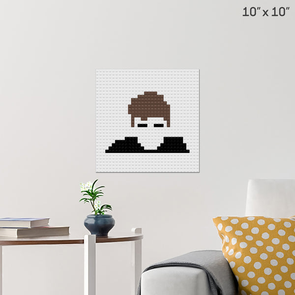 MAX IS COOL Brick Poster