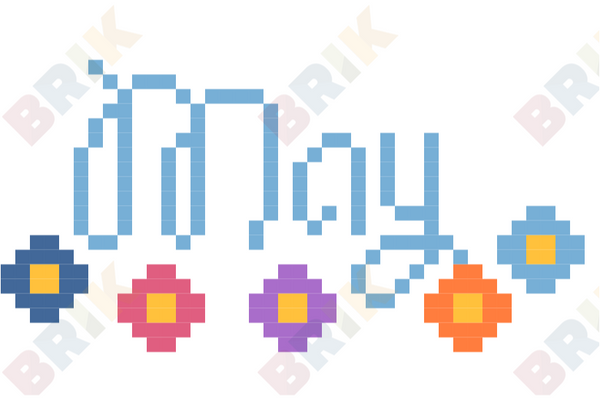 May Pixel Art