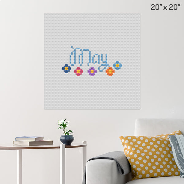 May Brick Poster