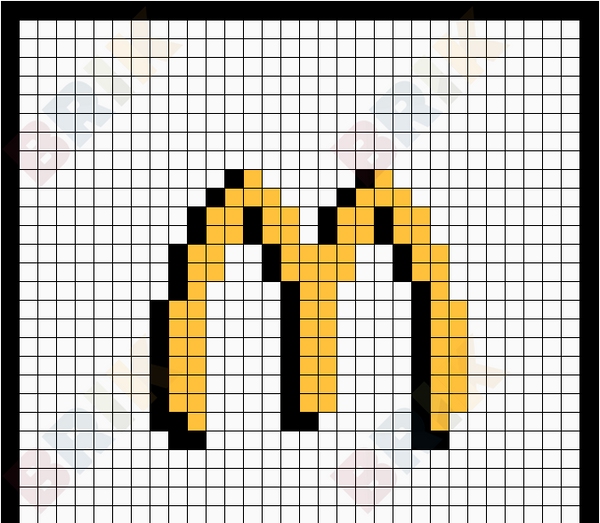 MCDONALDS BRICK POSTER