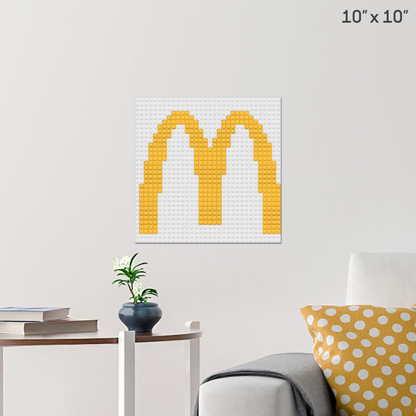 McDonald's Brick Poster