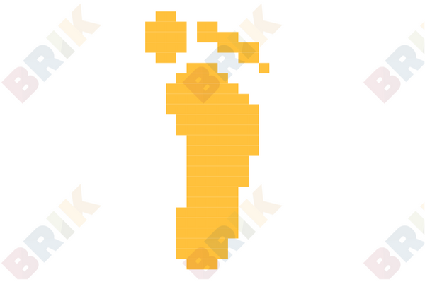 Measure Your Feet Day Pixel Art