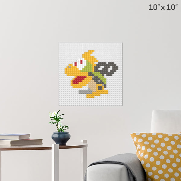 Mechakoopa Brick Poster