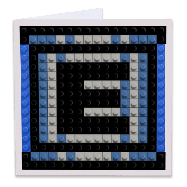 Mega Man Energy Tank Greeting Card