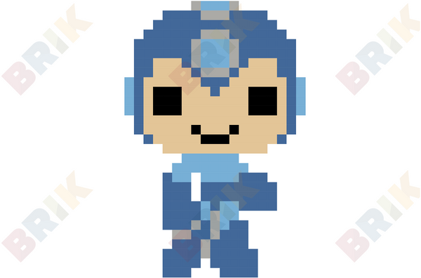Mega Man Pixel Art