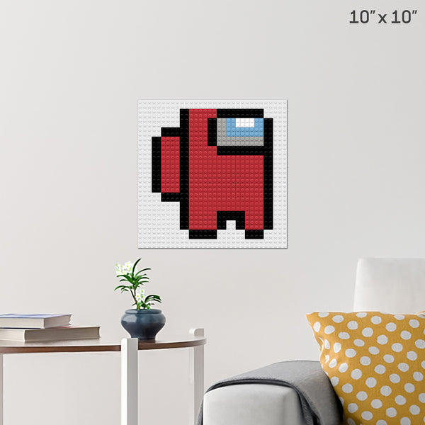 megamong us Brick Poster