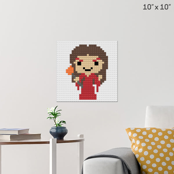 Melisandre Brick Poster
