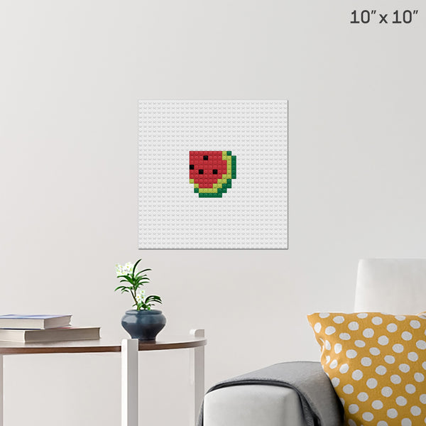 melon Brick Poster