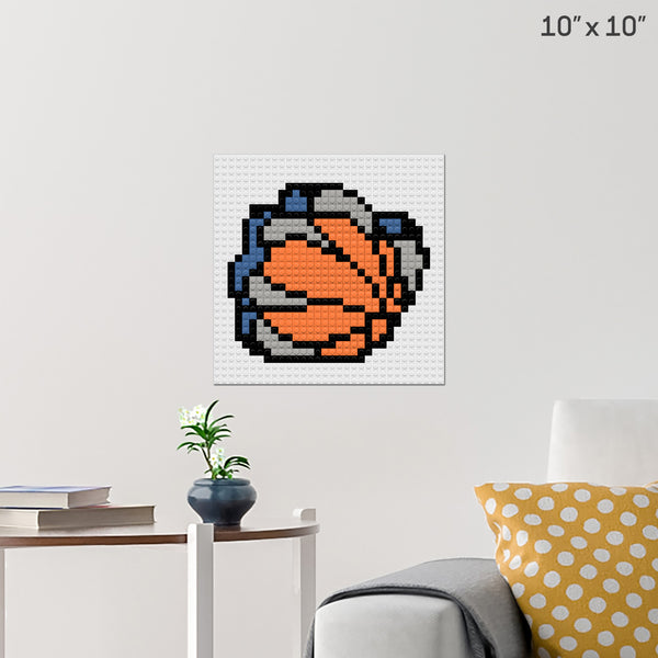 Memphis Grizzlies Brick Poster