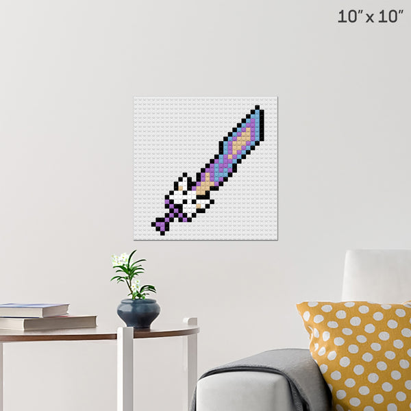 meowmere Brick Poster