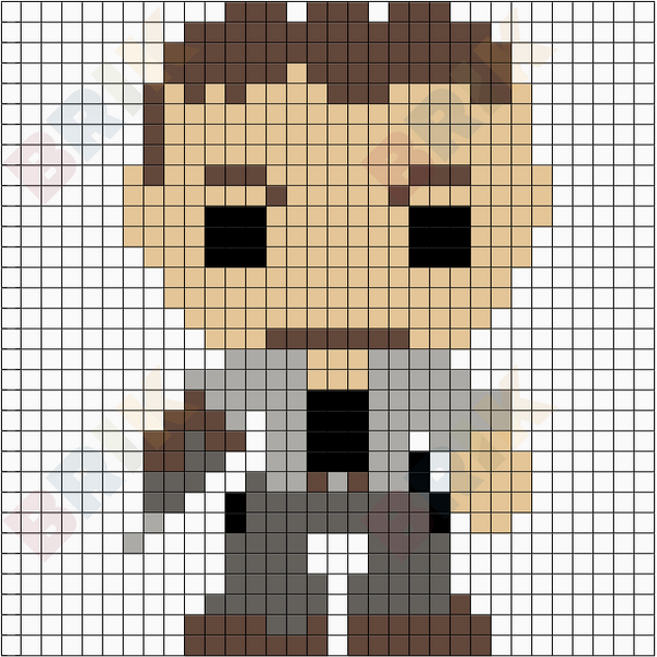 Merle Dixon Pixel Art