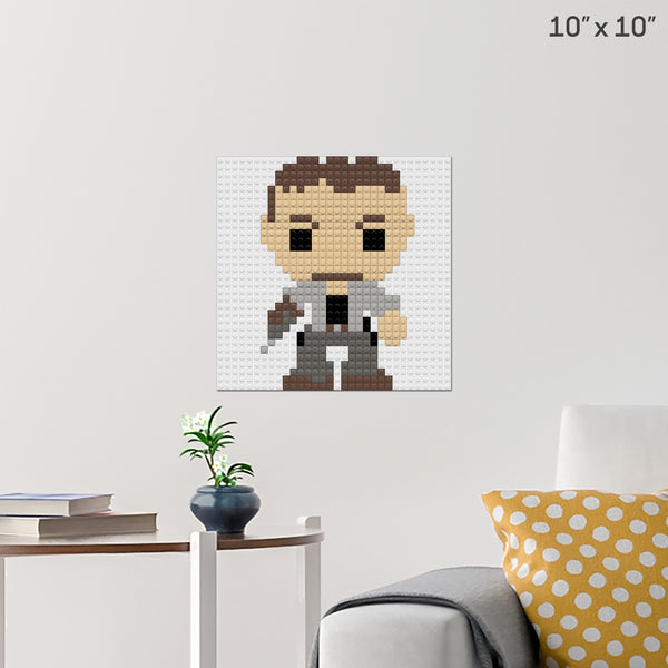 Merle Dixon Brick Poster