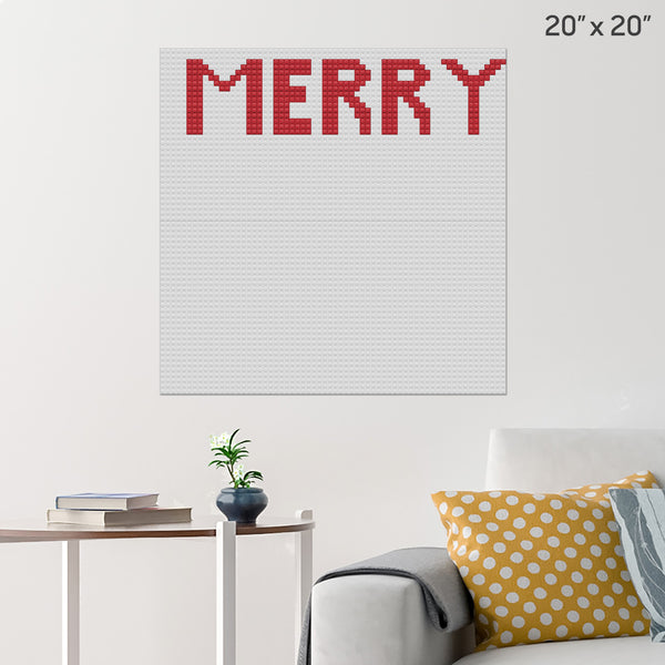 Merry Brick Poster