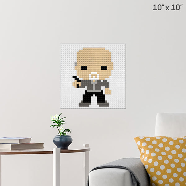 Michael Ehrmantraut Brick Poster
