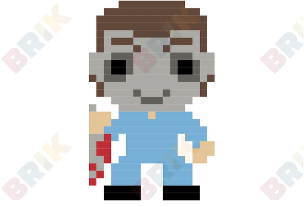 Michael Myers Pixel Art