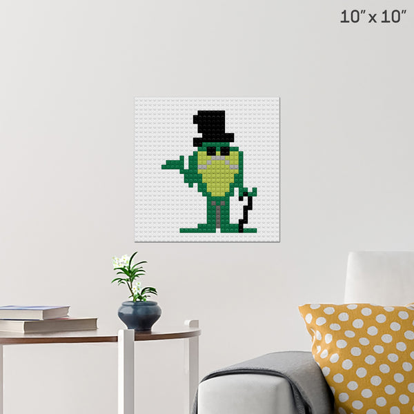 Michigan J. Frog Brick Poster