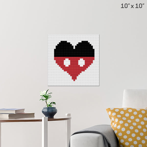 Mickey Brick Poster
