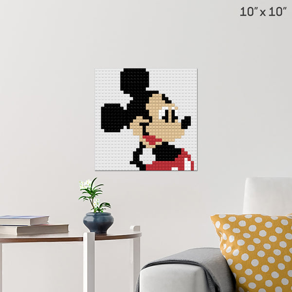 Mickey Brick Poster