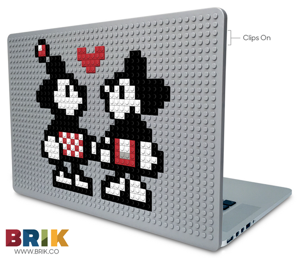 Micky and Minnie Kiss Laptop Case