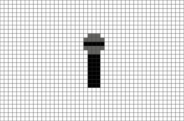 Microphone Pixel Art