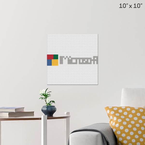 Microsoft Brick Poster