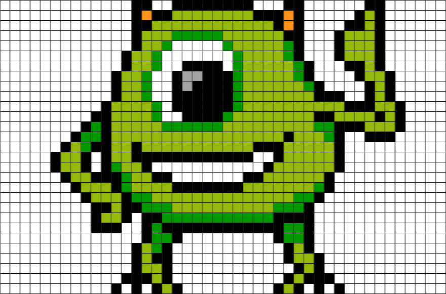 How To Draw Mike Wazowski Disney Pixar Monsters Easy