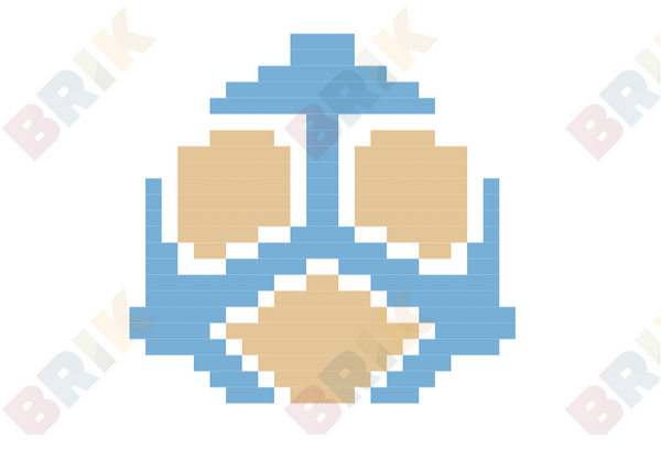 Mine Badge Pixel Art
